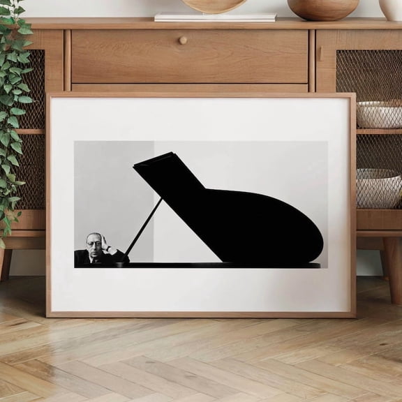 Igor Stravinsky 1946 Piano Portrait Photo Poster 8x12 UNFRAMED