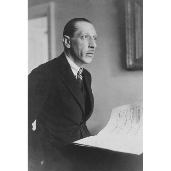 Igor Stravinsky Portrait (8 x 10)