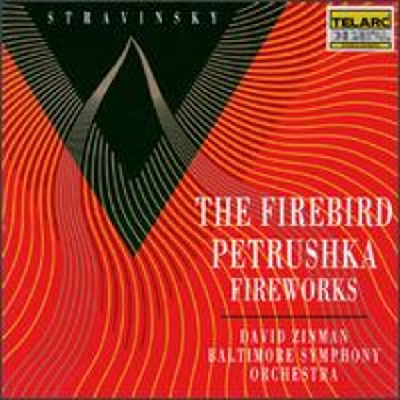 Pre-Owned Igor Stravinsky: The Firebird; Petrushka; Fireworks (CD 0089408027024) by Baltimore Symphony Orchestra, David Zinman (conductor)