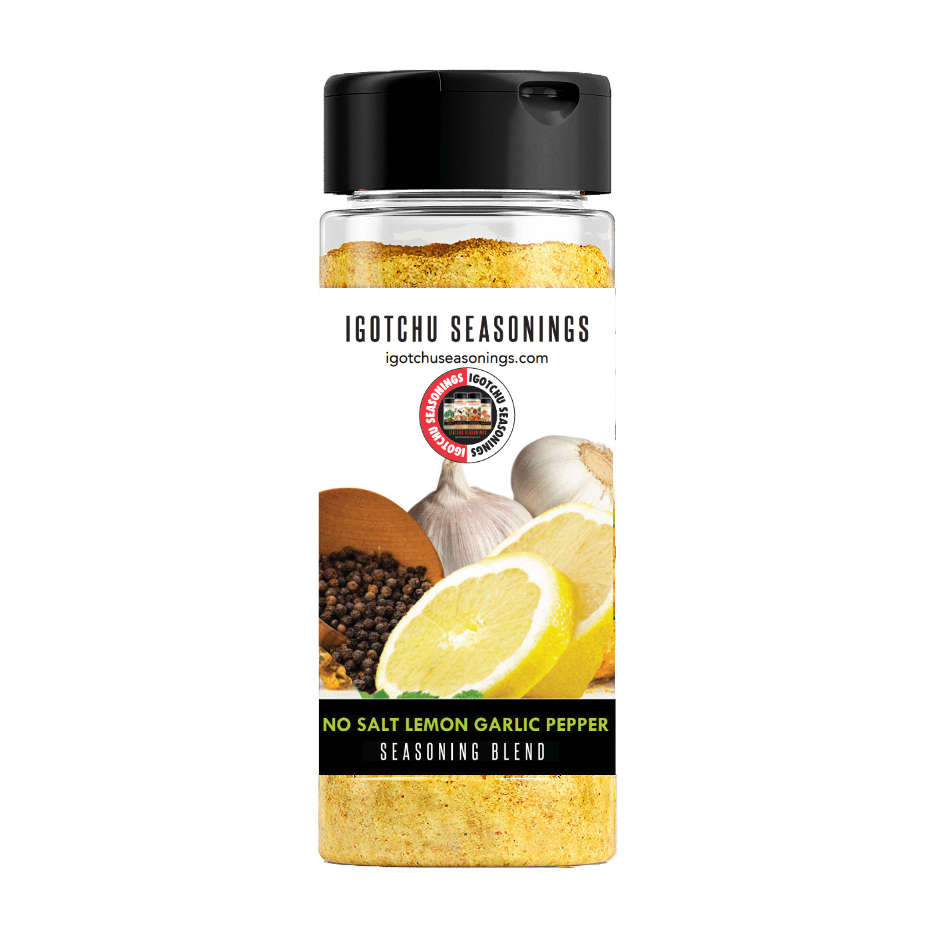 Igotchu Seasonings No Salt Lemon Garlic Pepper
