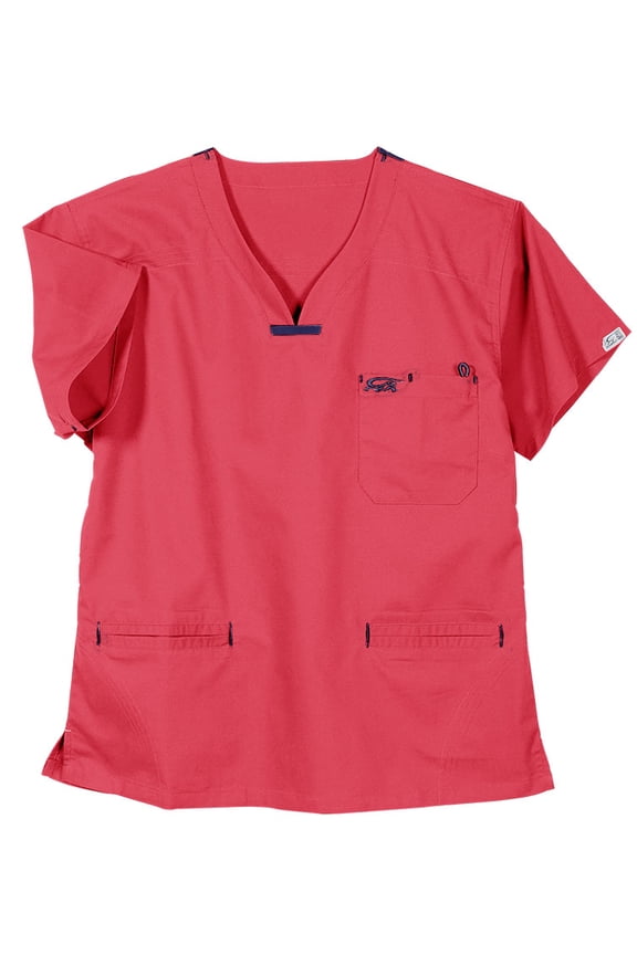 Iguana Med Med Flex II 3-Pocket Sporty Top Scrub Top
