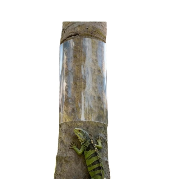 Iguana Trunk Protector,Anti Climb Tree Sleeve 15.7x47.2inch for Squirrel Barrier