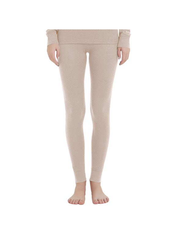 Women's 100% Merino Wool Thermal Base Layer Leggings, Underwear Long Johns Bottom for Skiing, Hiking and Winter Activities