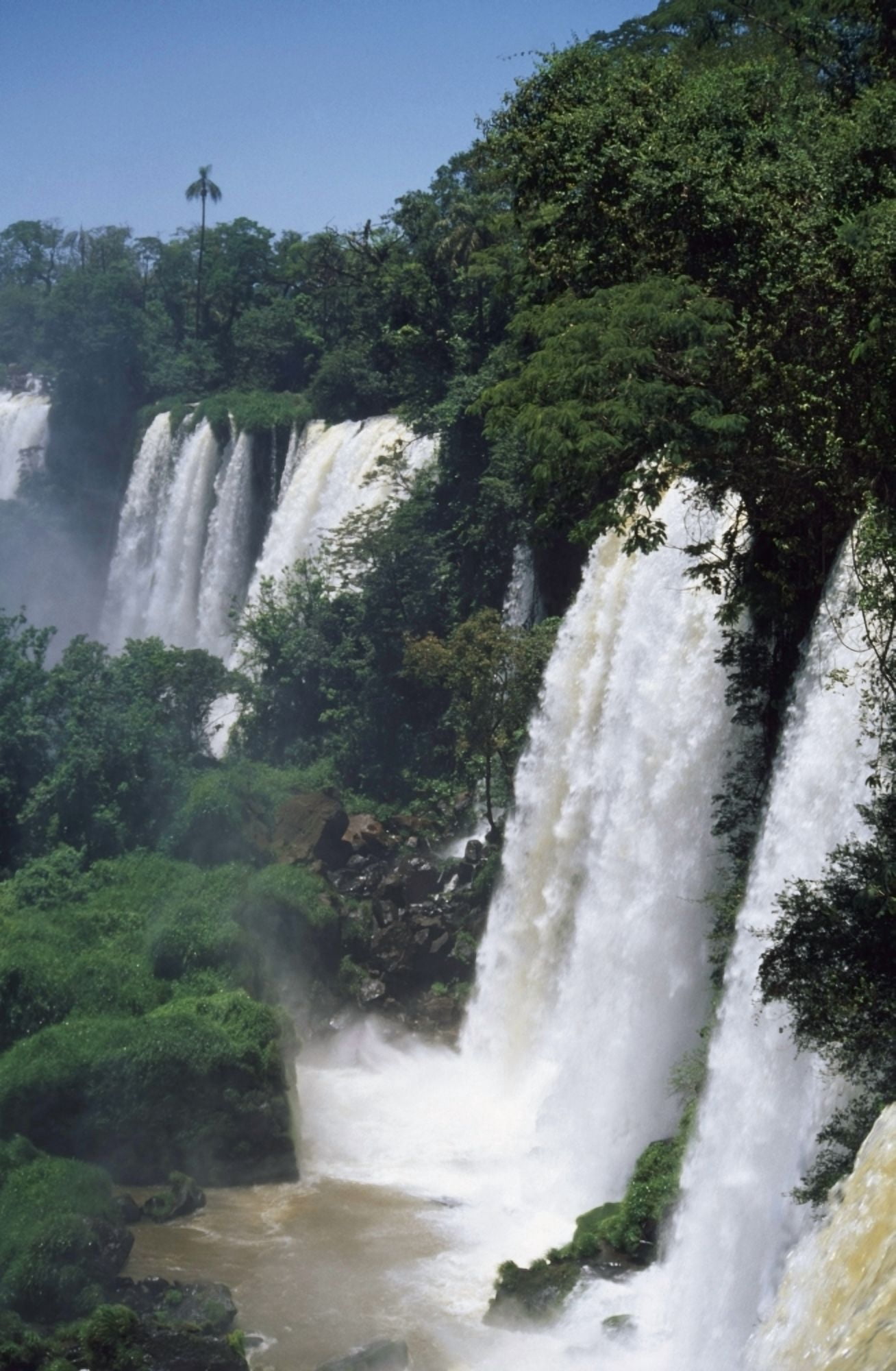 Iguassu Falls Canvas Art - James Sparshatt Design Pics (24 x 38)