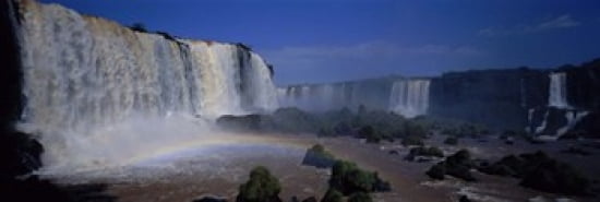 Iguazu Falls Argentina Canvas Art - Panoramic Images (36 x 12)