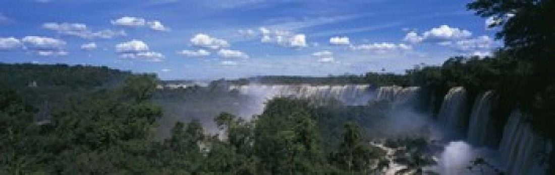 Iguazu Falls National Park Argentina Canvas Art - Panoramic Images (18 x 6)