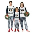 thumbnail image 1 of Ihaphap Chillin With My Snowmies Family Christmas Matching Pajamas Set, 3XL-Men, 1 of 3