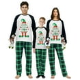 thumbnail image 1 of Ihaphap Green Elf I'm On The Naughty List And I Regret Nothing Family Christmas Matching Pajamas Set, L-Women, 1 of 6