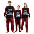 thumbnail image 1 of Ihaphap Jesus Is The Reason For The Season Family Christmas Matching Pajamas Set, 3-4T-Kid, 1 of 6