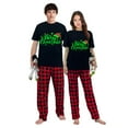 thumbnail image 1 of Ihaphap Noctilucent Light Merry Christmas Matching Holiday Pajama Set For Adult(M,Men), 1 of 5