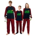thumbnail image 1 of Ihaphap Noctilucent Merry Christmas Family Christmas Matching Pajamas Set, 11-12Y-Kid, 1 of 6