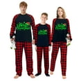 thumbnail image 1 of Ihaphap Noctilucent Merry Christmas Family Christmas Matching Pajamas Set, L-Men, 1 of 6