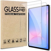 Ihdjs 2 Pack Screen Protector for Samsung Galaxy Tab S10 FE Plus 2025 13.1 Inch, Tempered Glass for Galaxy Tab S10 FE+, HD Clear, Anti-Scratch, Bubble-Free