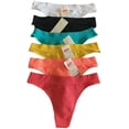 thumbnail image 1 of Iheyi 6 Pieces Free Size Women One Size Fits All Boxer Seamless Boyshorts Panty Underwear (73020), 1 of 3