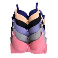 thumbnail image 1 of Iheyi Plus Size 6 Pieces Wired Full Cup Light Padded D/DD/DDD Bra (40DD), 1 of 2