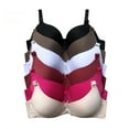 thumbnail image 1 of Iheyi Plus Size 6 Pieces Wired Full Cup Light Padded D/DD/DDD Bra (42D), 1 of 2