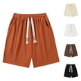 thumbnail image 1 of IhhxPro Big & Tall Men's Athletic Shorts with Pockets Drawstring Men Relaxed Fit Lightweight Quick-Dry Mesh for Gym Running Training Casual Summer M-4XL, 1 of 6