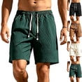 thumbnail image 1 of IhhxPro Big and Tall Men's Casual Shorts with Pockets Elastic Waist Board Men Quick Dry Swim Trunks Lightweight Loose Fit Summer Beach Activewear M-5XL, 1 of 6