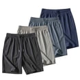 thumbnail image 1 of IhhxPro Big & Tall Men's Running Shorts with Pockets Quick Dry Elastic Waist Casual Drawstring Lightweight Breathable Athletic Jogging Gym Workout Summer Active M-5XL, 1 of 5