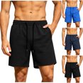thumbnail image 1 of IhhxPro Men's Athletic Shorts Quick Dry Moisture-Wicking Drawstring Summer Textured Workout Loose Fit Casual Running Gym Training Lightweight Breathable M-3XL, 1 of 7