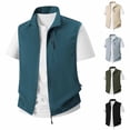 thumbnail image 1 of IhhxPro Men's Lightweight Outdoor Fishing Vest with Pockets Quick Dry Summer Zip for Men Breathable Travel Hiking Utility Angler Gilet Casual Loose Fit M-5XL, 1 of 7