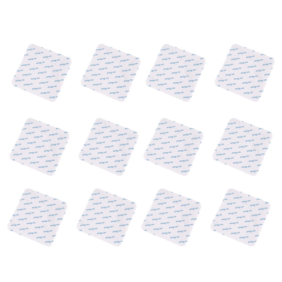 Ihhxbs 12 Pcs Carpet Stickers with Adhesive Backing and Washable Design, Secure and Traceless for Rugs and Mats, White