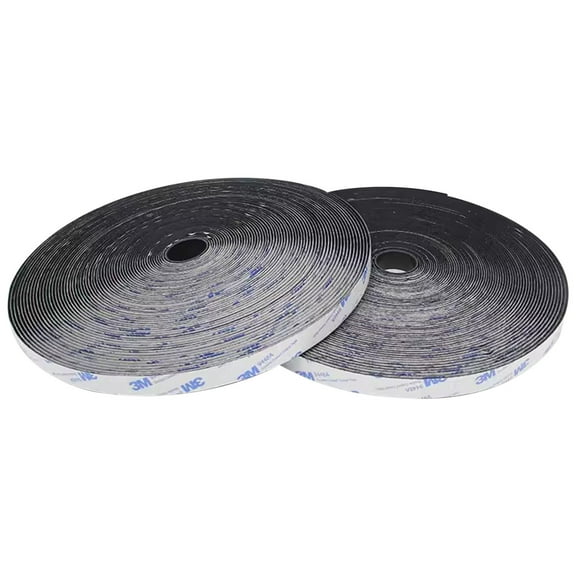 Ihhxbs 2 Pcs Double-sided Adhesive Tape with Strong Bond and Heat-resistant Backing, for Industrial Screens and Diy Projects, White Polyester