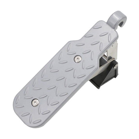Ihhxbs Aluminum Alloy Car Roof Pedal, Modified Door Step with Anti-slip Surface for Vehicle Access and Roof Rack Loading, Silver, 1 Pc