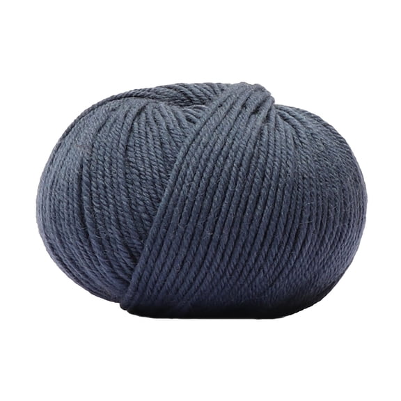 Ihhxbs Hand-woven Wool Scarf with Medium Coarse Texture and Soft Feel, Warm Winter Accessory for Men and Women, Blue Gray Merino Wool Yarn, 1 Pc