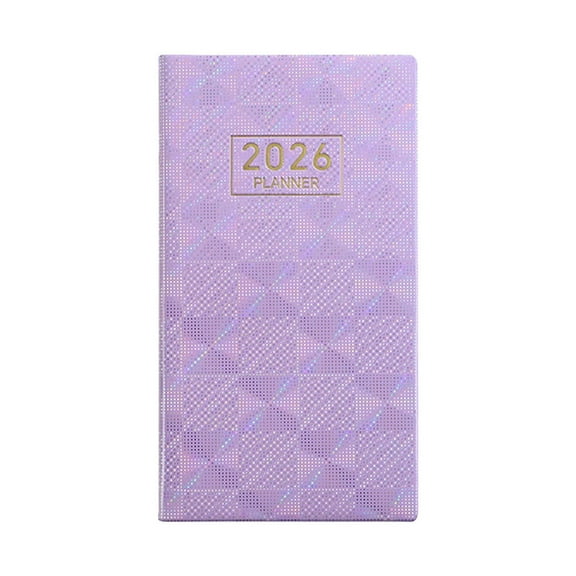 Ihhxbs Mini Notebook Organizer and Planner, Daily Planner and Travel Diary with Portable Design for Daily Scheduling and Travel Journaling, 1 Pc