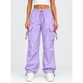 thumbnail image 1 of Ihhxva Cargo Pants for Women, Fit Workwear Trousers with Cuffed Ankle and Large Pockets Outdoor Activities XXS-2XL, 1 of 7