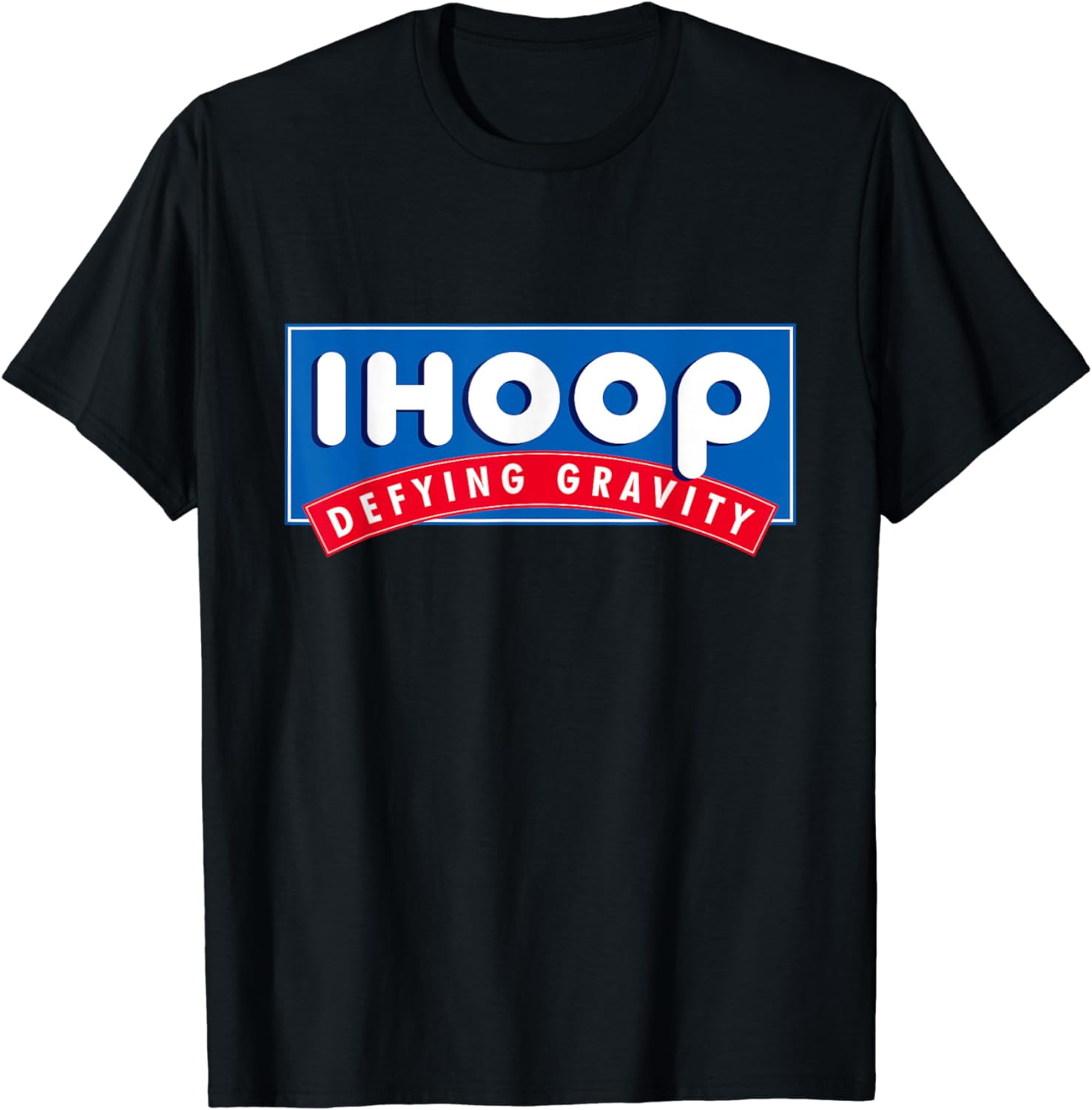 Ihoop I hoop Defying Gravity Basketball & Basketballer TShirt