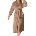 thumbnail image 1 of Ihph7 Fluffy Robe Plush Robes for Women Long Robes for Women Winter Robes for Women Long Sleeve Robes for Women Full Length Robe Housecoats for Women Fleece Robe Khaki XXL, 1 of 4