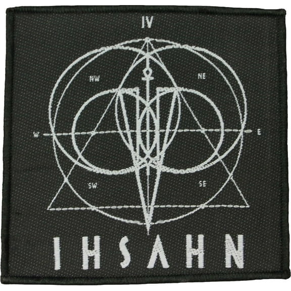 Ihsahn - Logo - 4" x 4" Printed Woven Patch