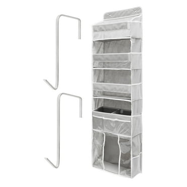 Wekvgz Door Hanging Storage Organizer Kit Firm Easy to Clean Over Door Pockets Organizer Set Versatile Hanging Organizer Storage for Home Baby Essentials Toys