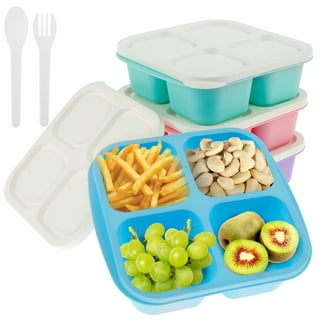  macoow Food Storage Sandwich Containers Adult Lunch Box, Great  for Meal Prep. - BPA Free and Reusable (4 PCS): Home & Kitchen