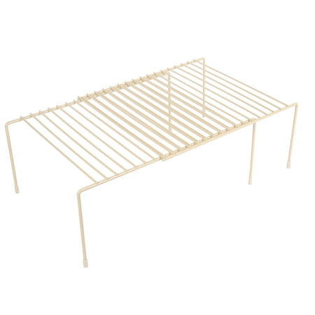 Ihvewuo Expandable Shelf Organizer Kitchen Cupboard Organizer,Storage Shelf Wire Rack Made of Metal for Kitchen Cabinets for Counter-Tops Pantries Food and Utensils