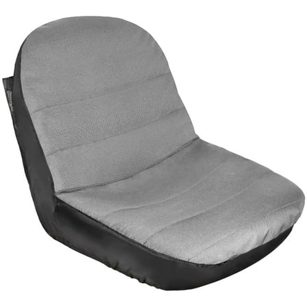 Ihvewuo Gray, 600D Oxford Cloth, Waterproof, Tractor and Lawn Mower Seat Cover