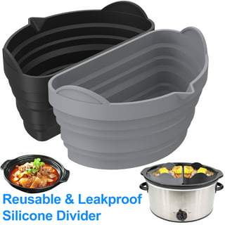 ODOMY Slow Cooker Liners - Reusable Crock pot Divider,Safe