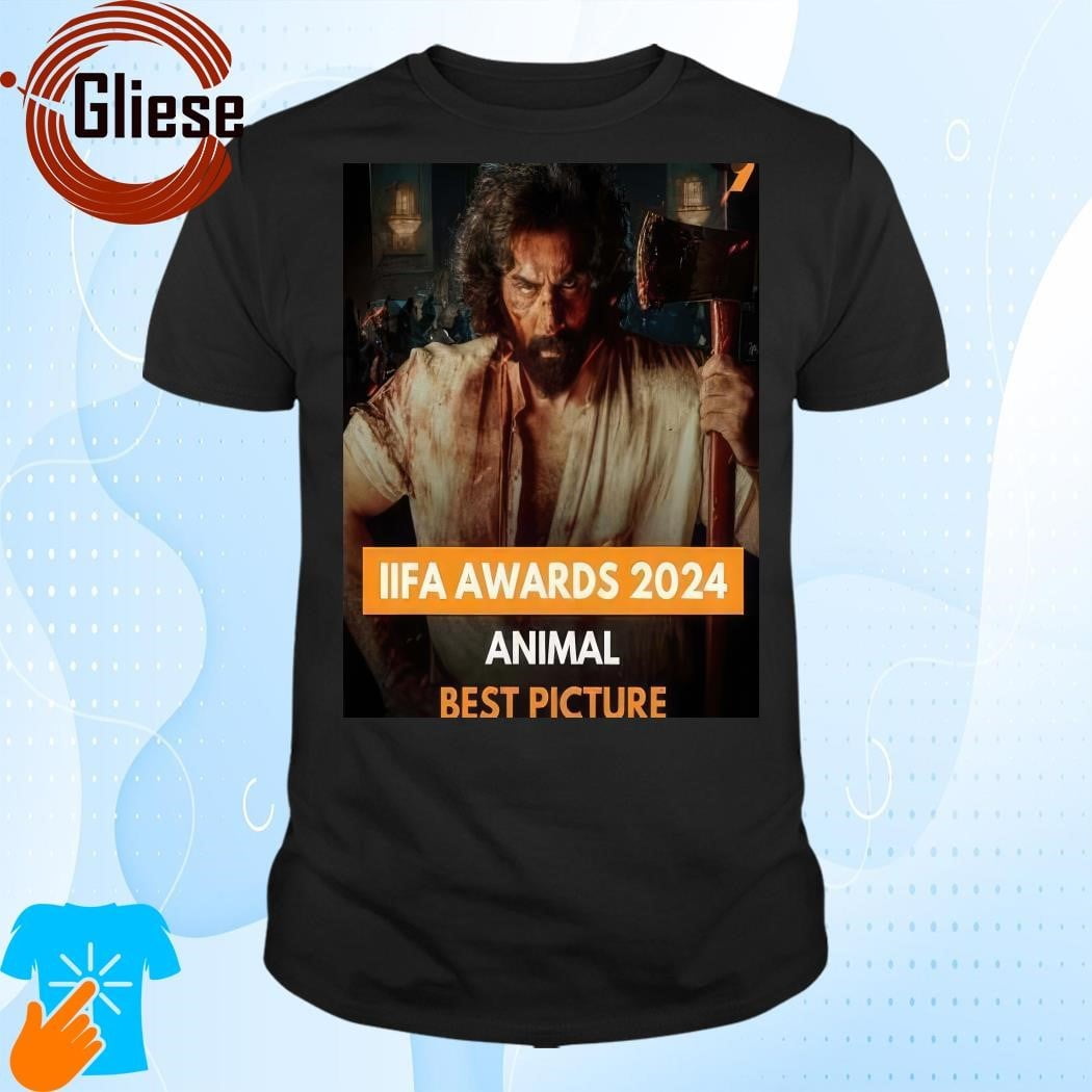 Iifa Awards 2024 Animal Best Picture Tshirt