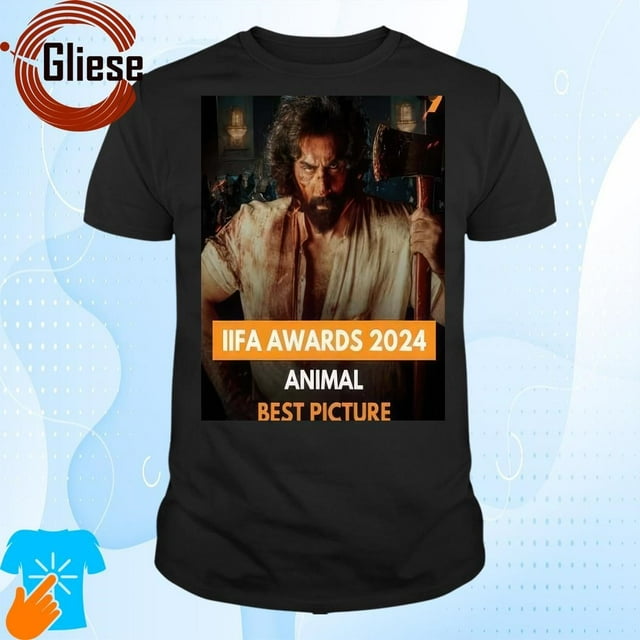 Iifa Awards 2024 Animal Best Picture Tshirt