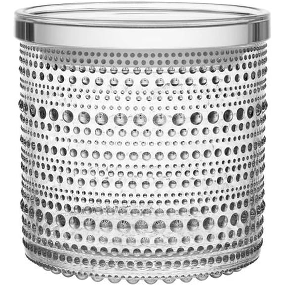 Iittala Kastehelmi 1015372 Container, 11.6 "x 4.5, Clear