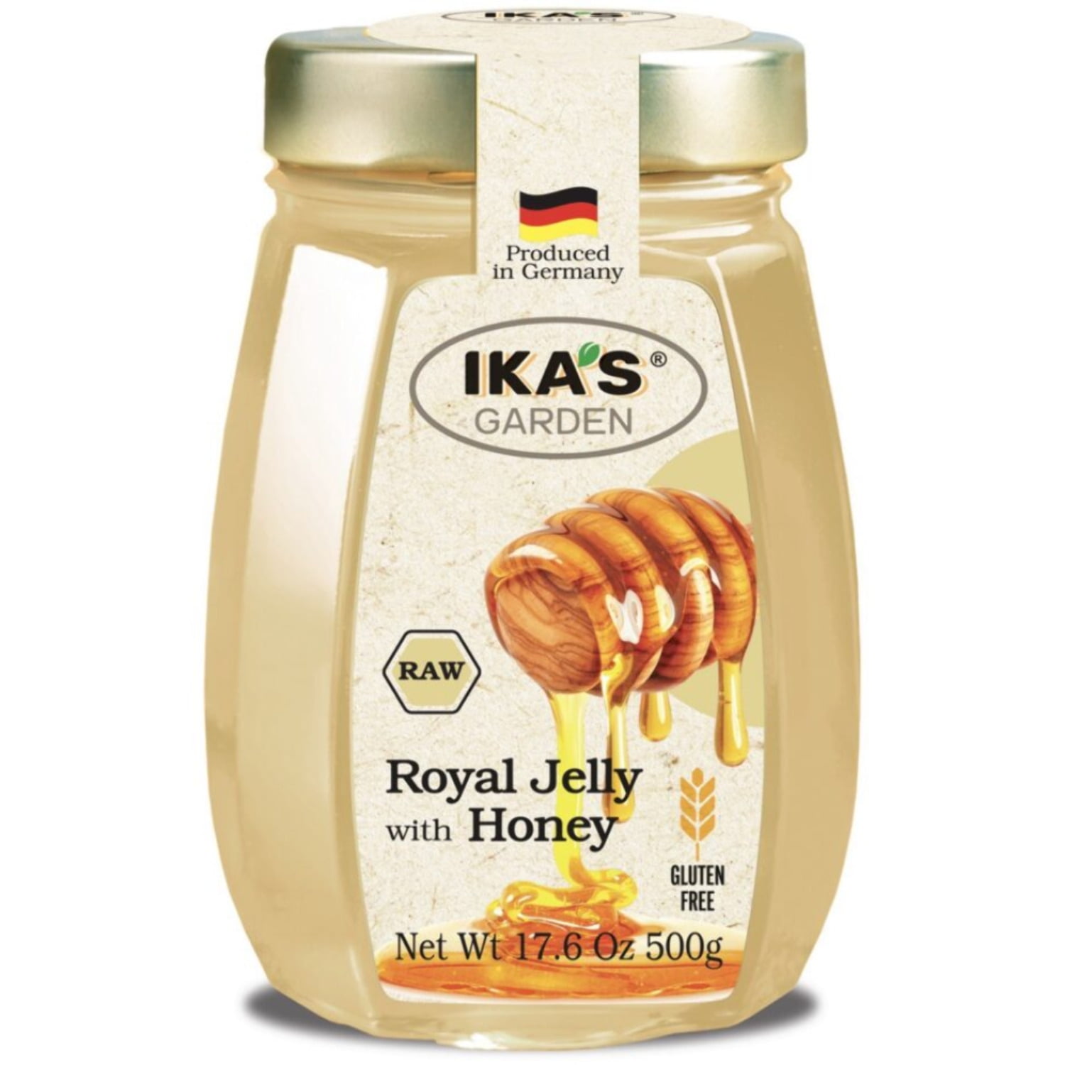 Ika's Garden Raw Royal Jelly with Honey