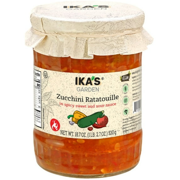 Ika's Garden Zucchini Ratatouille ( in Spicy Sweet Sour Sauce ) - 530g