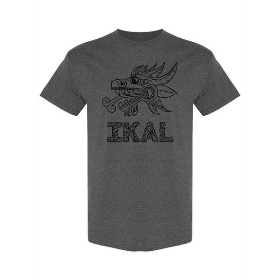 Ikal Serpent Head. T-Shirt Men -Ikal Designs, Male x-Large