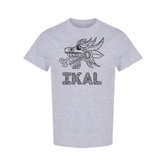 Ikal Serpent Head. T-Shirt Men -Ikal Designs, Male x-Large