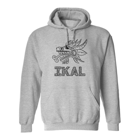 Ikal Text With A Snake Hoodie Women -Ikal Designs, Female Small
