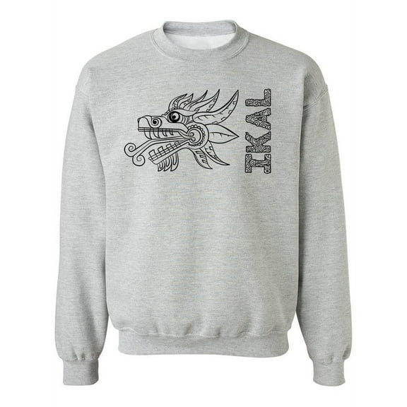 Ikal With A Serpent Sweatshirt Men -Ikal Designs, Male 3X-Large