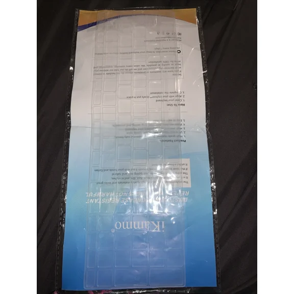 Ikammo Keyboard Silica Gel Membrane Keyboard Protecion Clear
