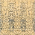 thumbnail image 1 of Ikat Collection Hand-Knotted Lamb's Wool Area Rug- 4' 11' X 5' 1' - Beige - 4'11' X 5'1', 1 of 1